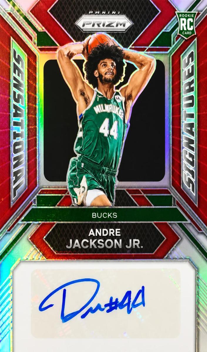 2023 Panini Prizm Basketball Red Andre Jackson Jr. #SS-SO