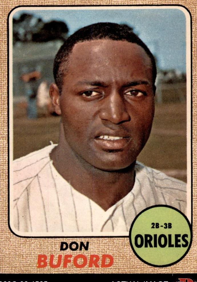 1968 O-Pee-Chee Baseball Don Buford #194