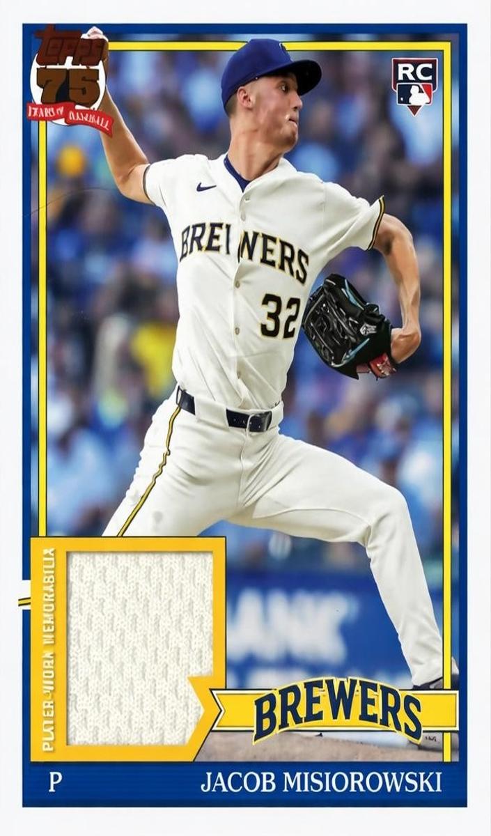 2026 Topps Baseball Jacob Misiorowski #91R-JMI RAW Ungraded