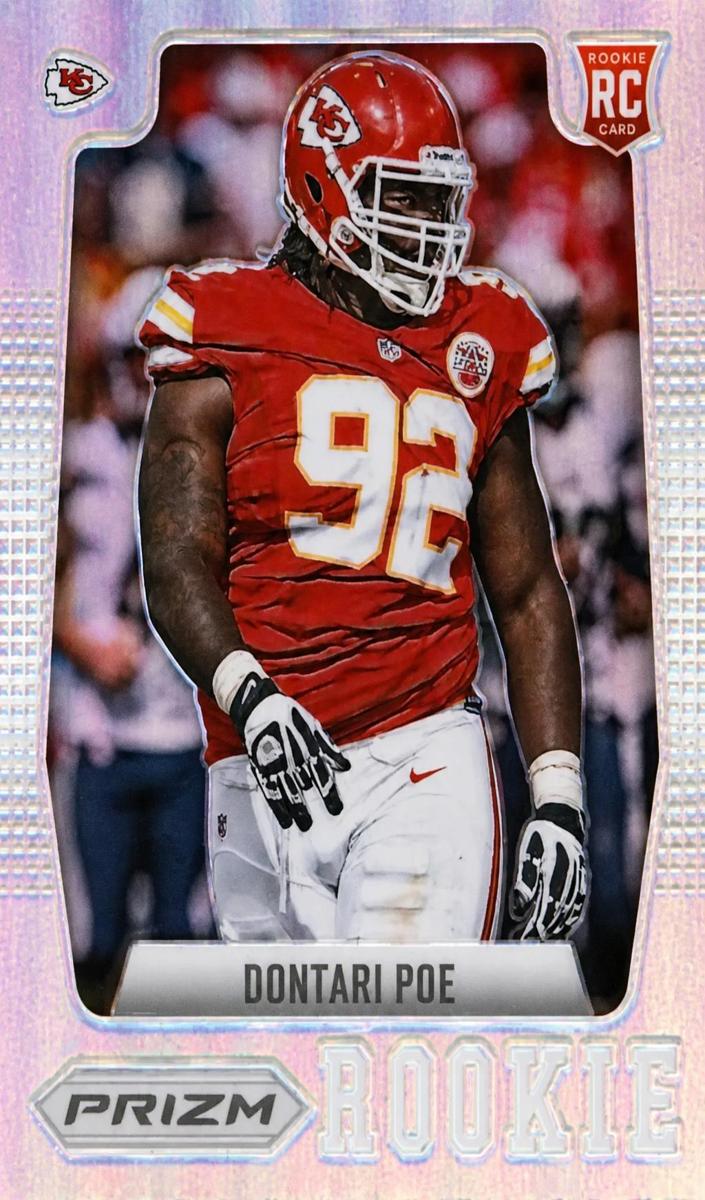 2012 Panini Prizm Football Silver Dontari Poe #258