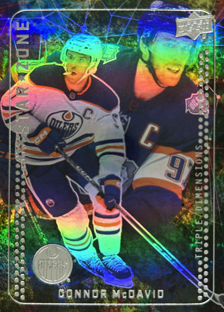 2023 Upper Deck Hockey Connor McDavid #SZ-28 PSA 9