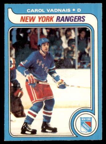 1979 O-Pee-Chee Hockey Carol Vadnais #145 PSA 7