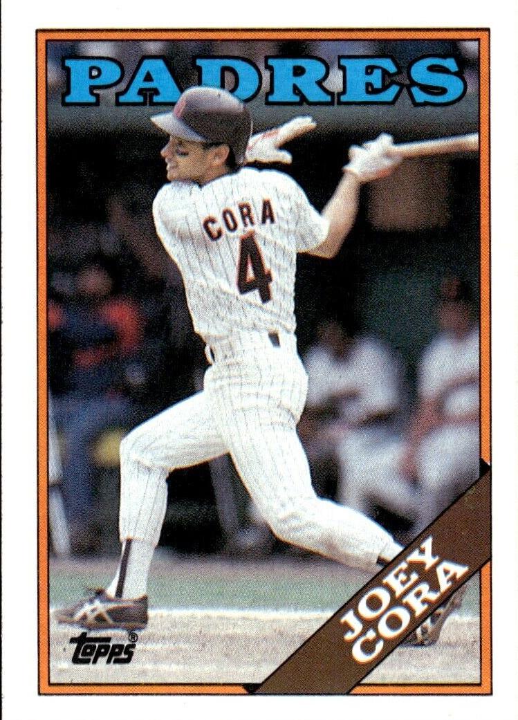 1988 Topps Baseball Joey Cora #91 PSA 9
