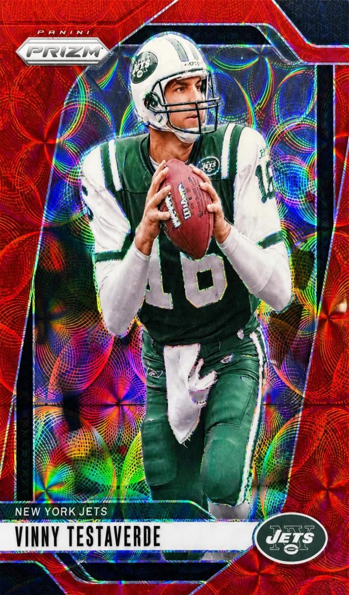 2024 Panini Prizm Football Choice Red Vinny Testaverde #229