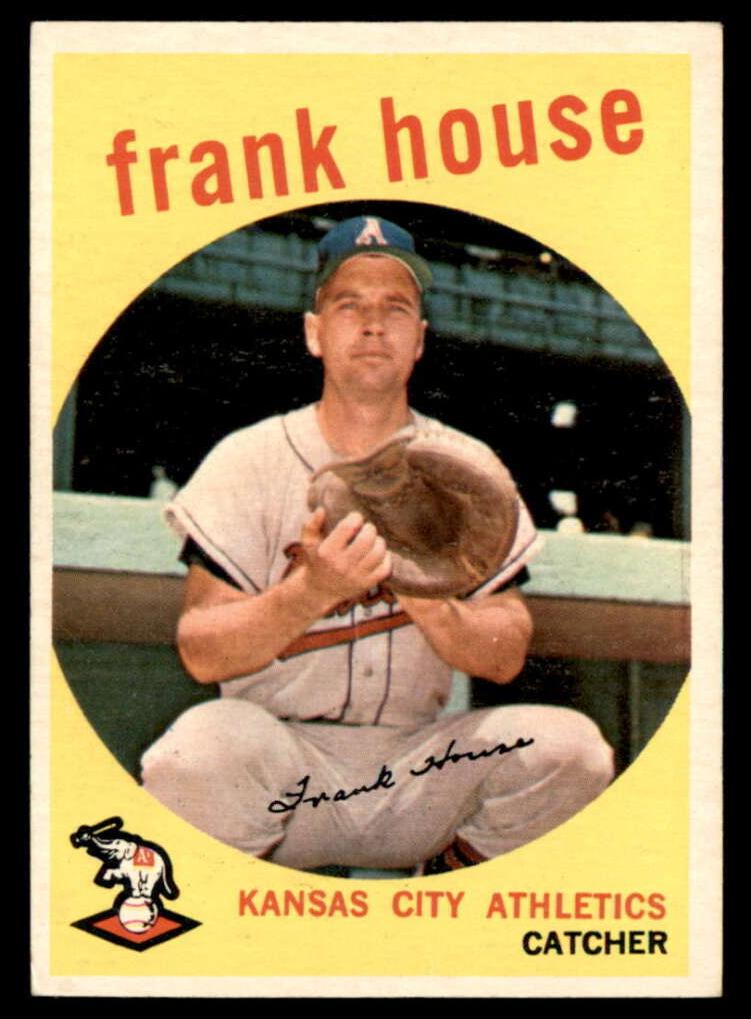 1959 Topps Baseball Frank House #313 PSA 7