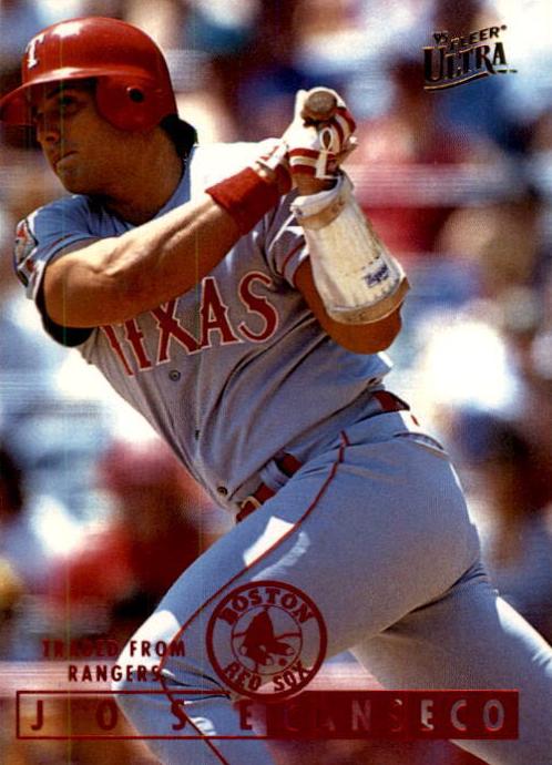 1995 Fleer Ultra Baseball Jose Canseco #260 PSA 9