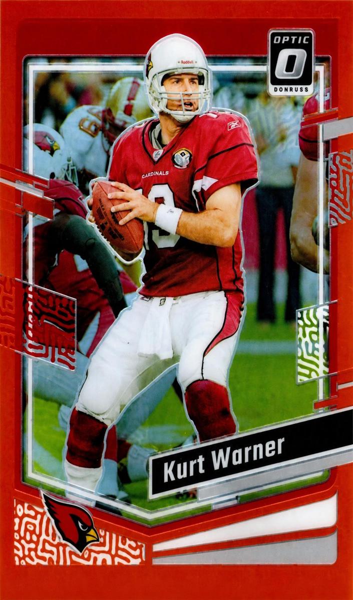 2023 Donruss Optic Football Orange Kurt Warner #4