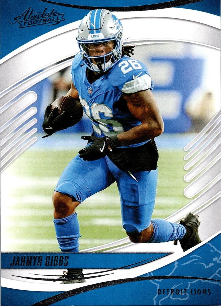 2025 Panini Absolute Football Jahmyr Gibbs #91 CGC 10
