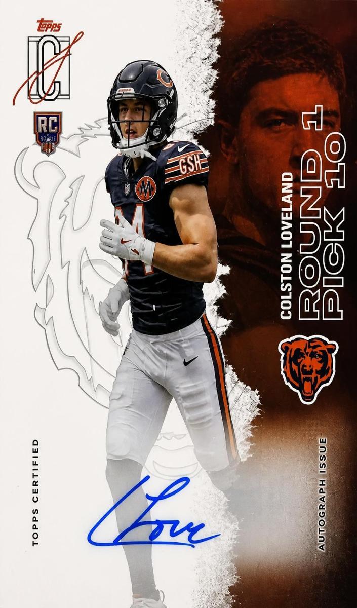 2025 Topps Signature Class Football Colston Loveland #RCCL-CL