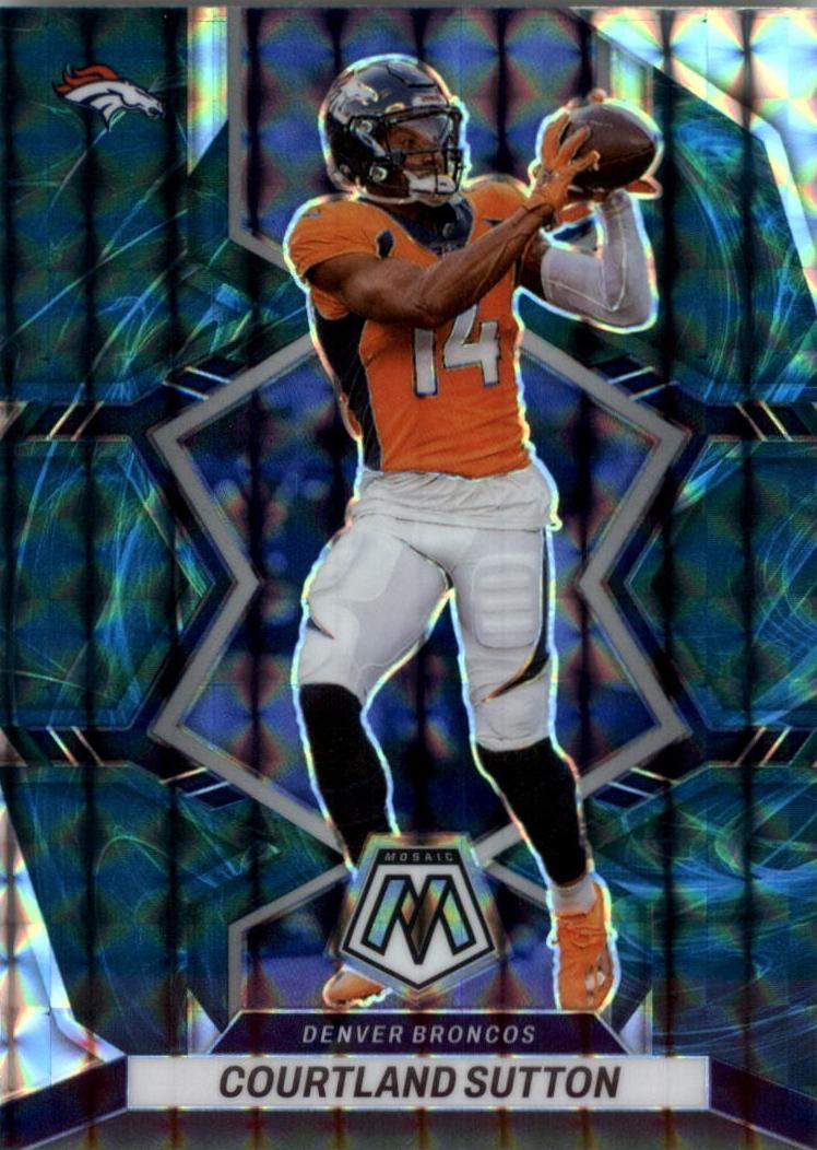 2022 Panini Mosaic Football Genesis Courtland Sutton #59