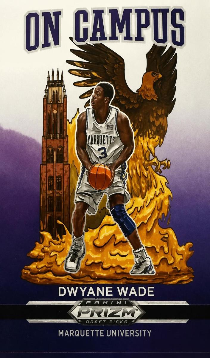 2022 Panini Prizm Draft Picks Basketball Dwyane Wade #OC-DW