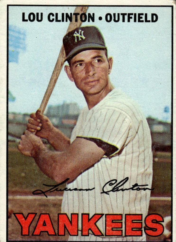 1967 Topps Baseball Lou Clinton #426