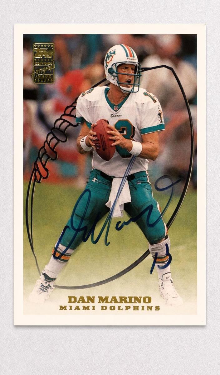 1999 Topps Football Dan Marino #A10 BGS 9.5