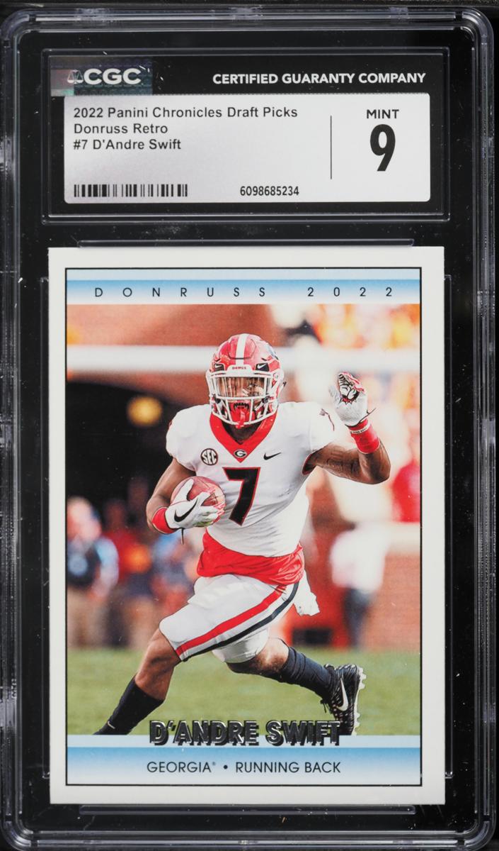 2022 Panini Chronicles Draft Picks Football D'Andre Swift #7
