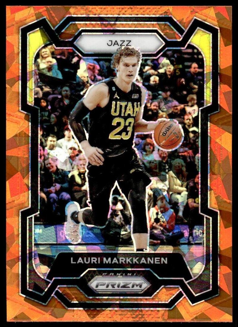 2023 Panini Prizm Basketball Orange Ice Lauri Markkanen #93