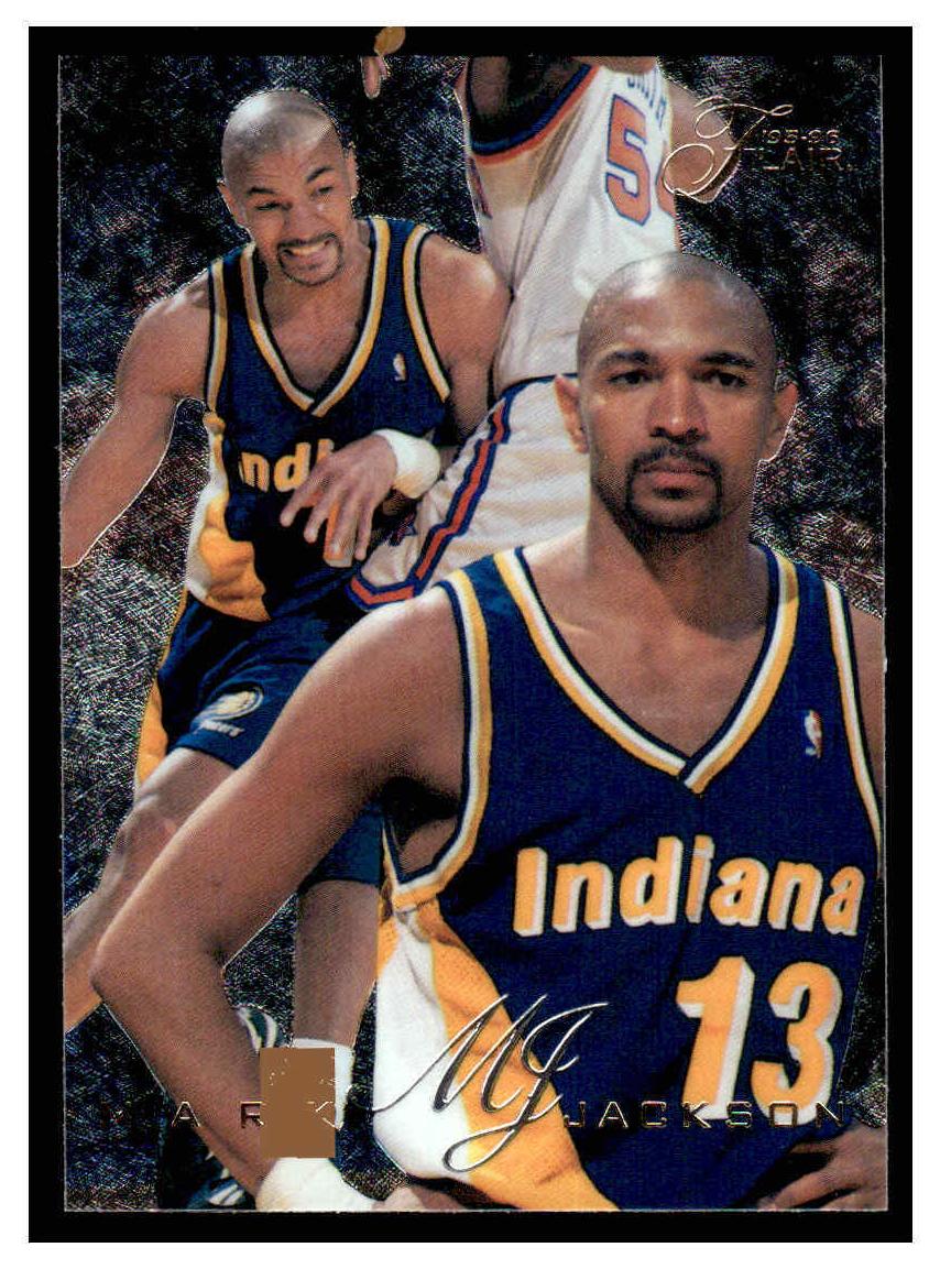 1995 Flair Basketball Mark Jackson #56