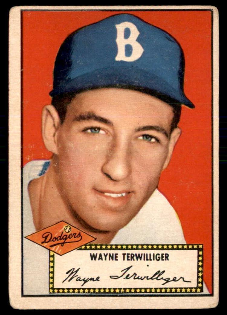 1952 Topps Baseball Wayne Terwilliger #7 PSA 5.5