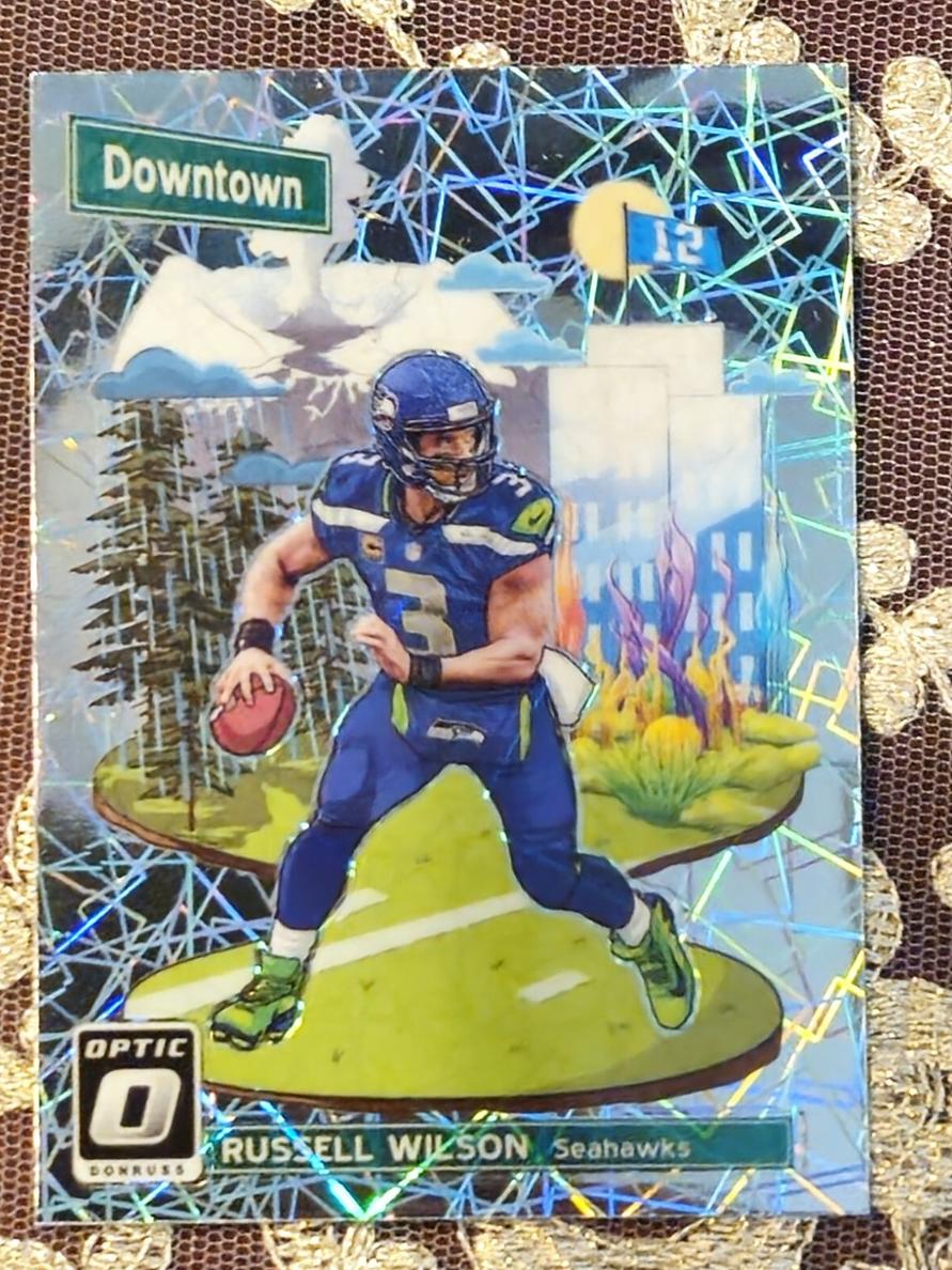 2018 Donruss Optic Football Russell Wilson #DT-6