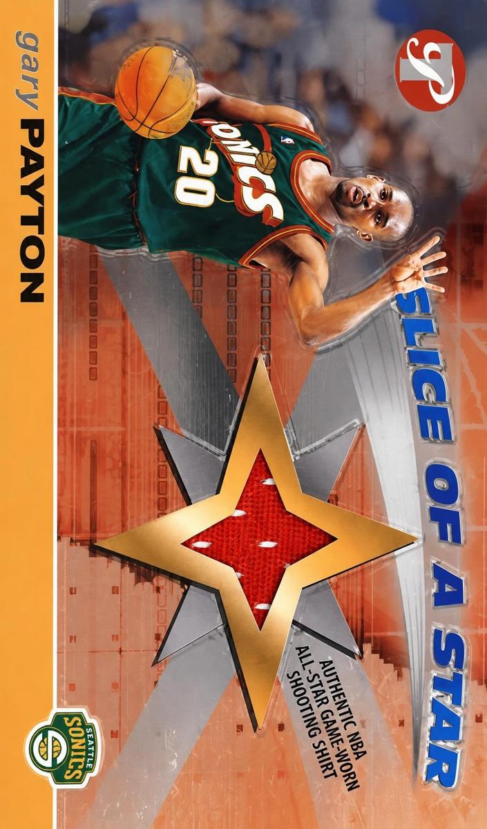 2001 Topps Pristine Basketball Gary Payton #S-GP BGS 8.5