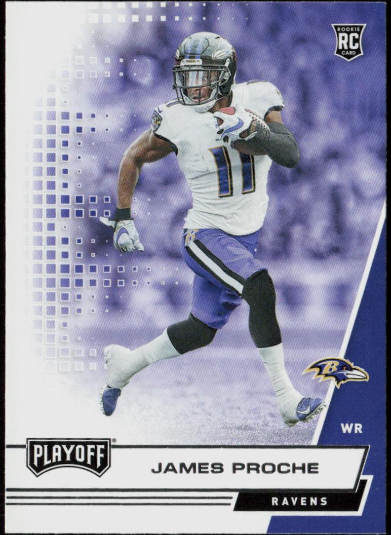 2020 Panini Playoff Football James Proche #253