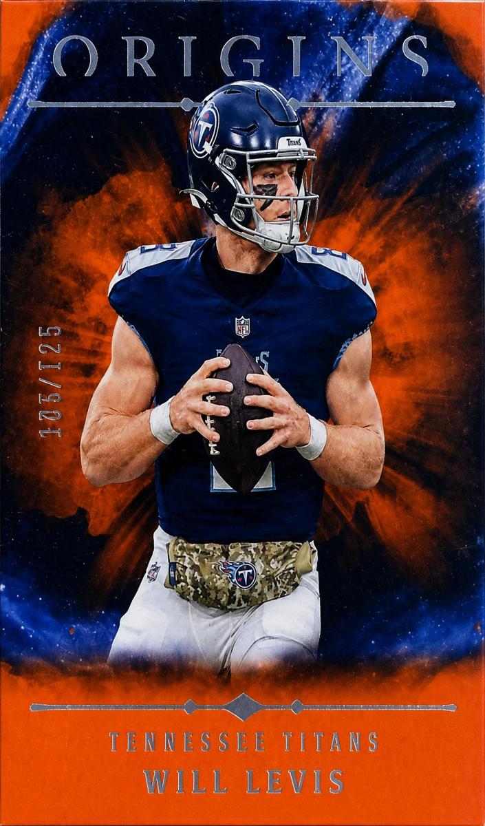 2024 Panini Origins Football Orange Will Levis #95