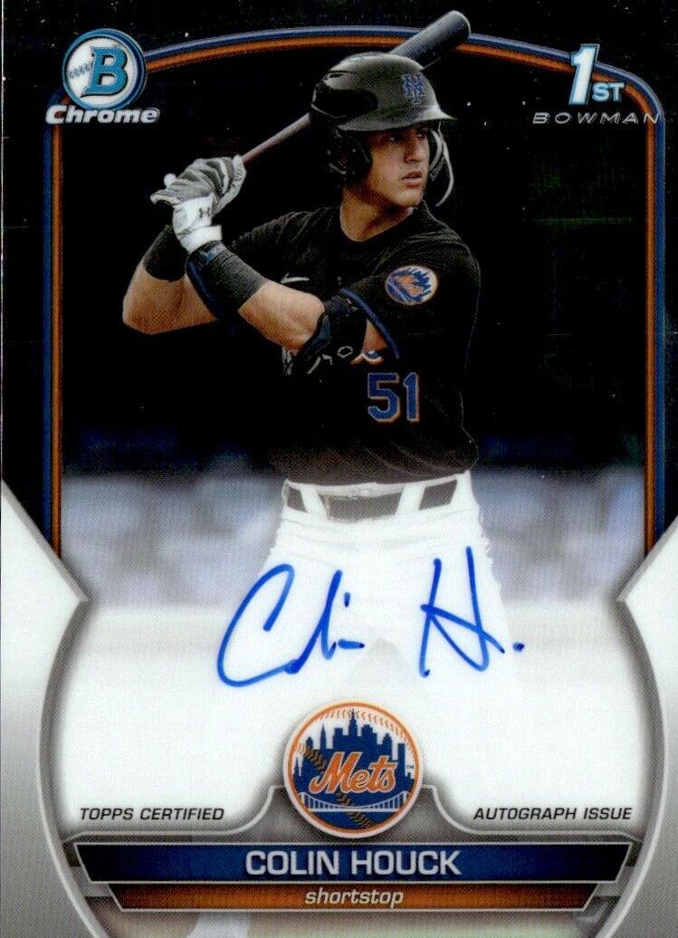 2023 Bowman Draft Baseball Colin Houck #CDA-CH