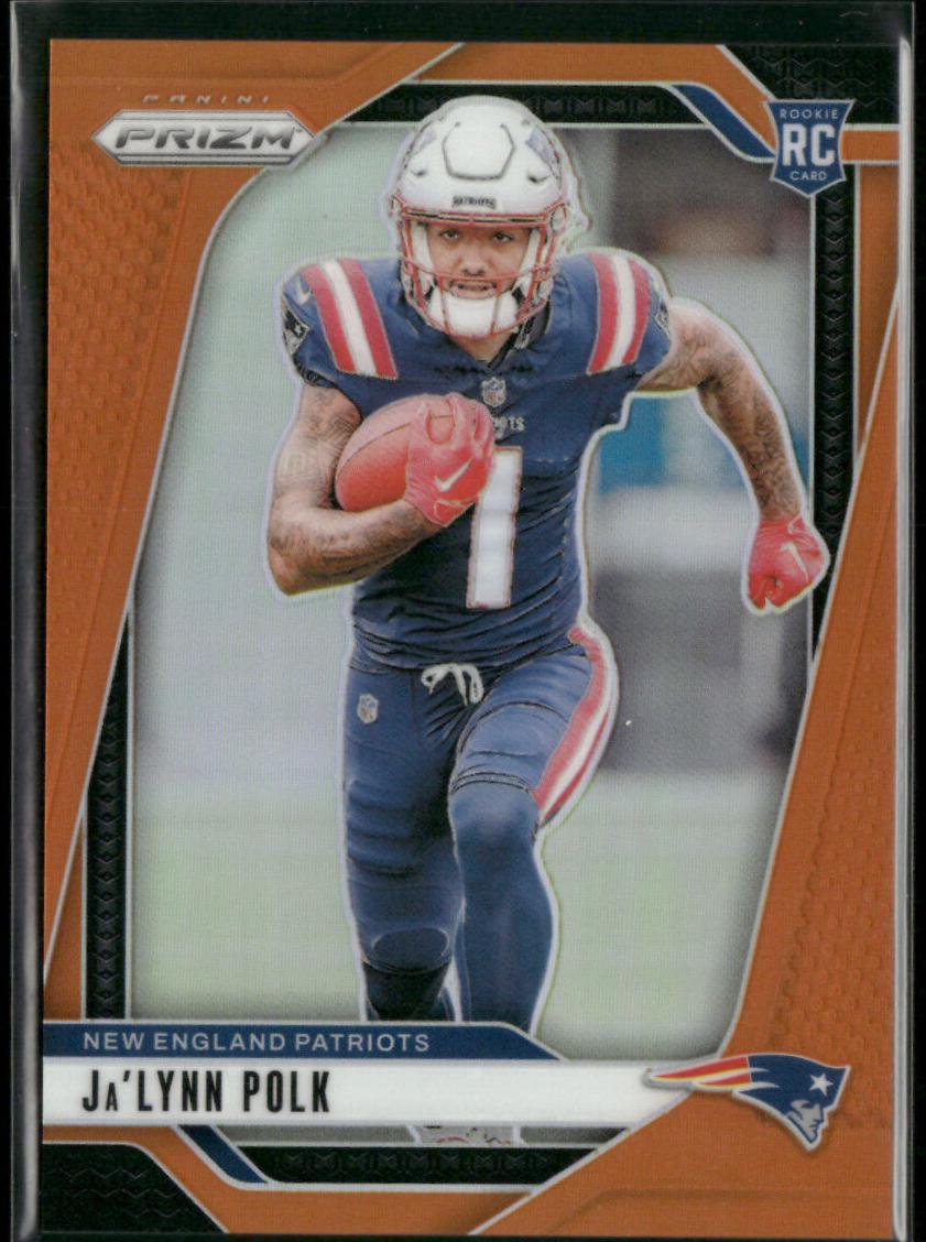 2024 Panini Prizm Football Orange Ja'Lynn Polk #339