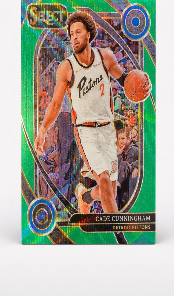 2024 Panini Select Basketball Green Wave Cade Cunningham #224