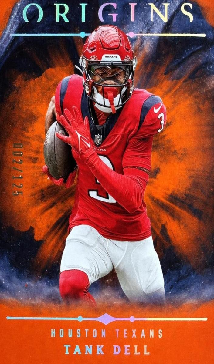 2024 Panini Origins Football Orange Tank Dell #88