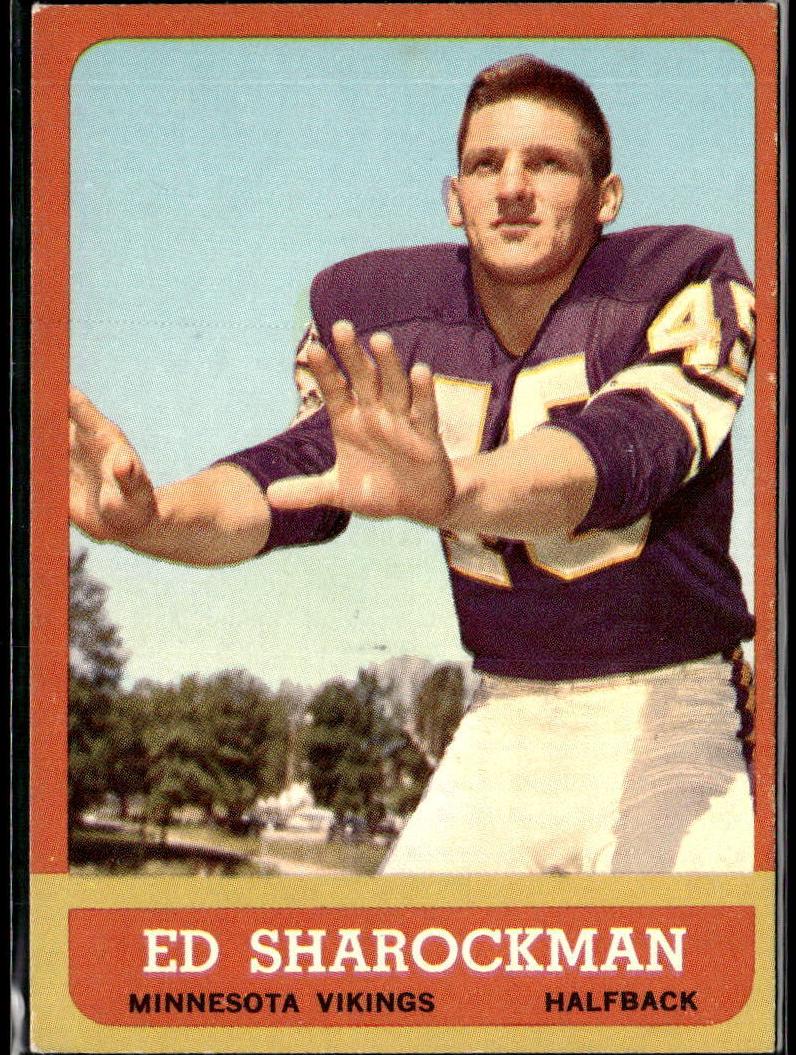 1963 Topps Football Ed Sharockman #105