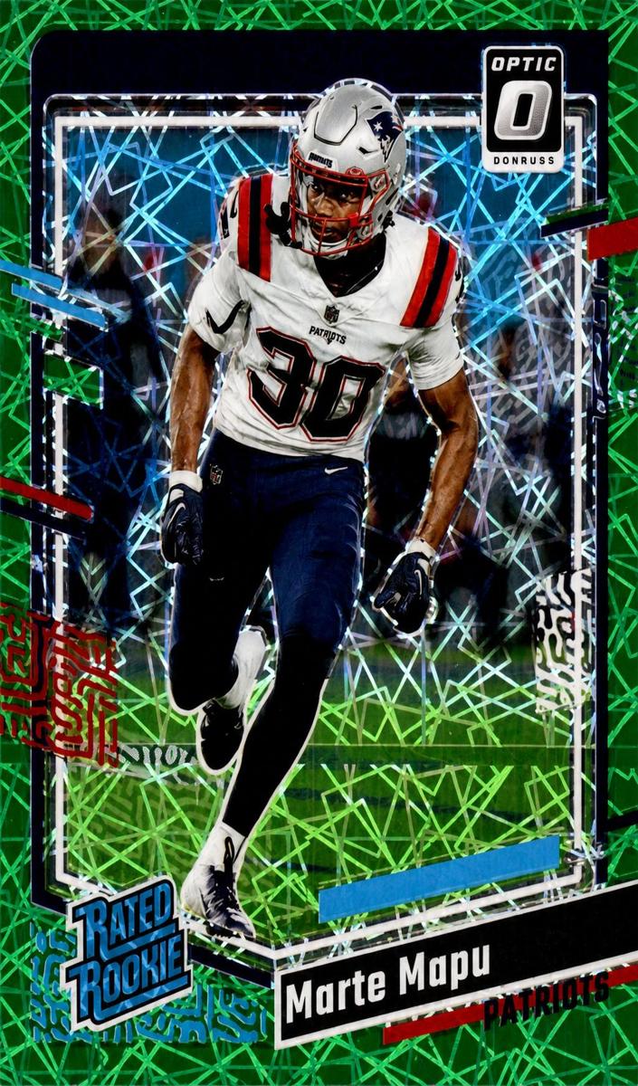 2023 Donruss Optic Football Green Velocity Marte Mapu #275