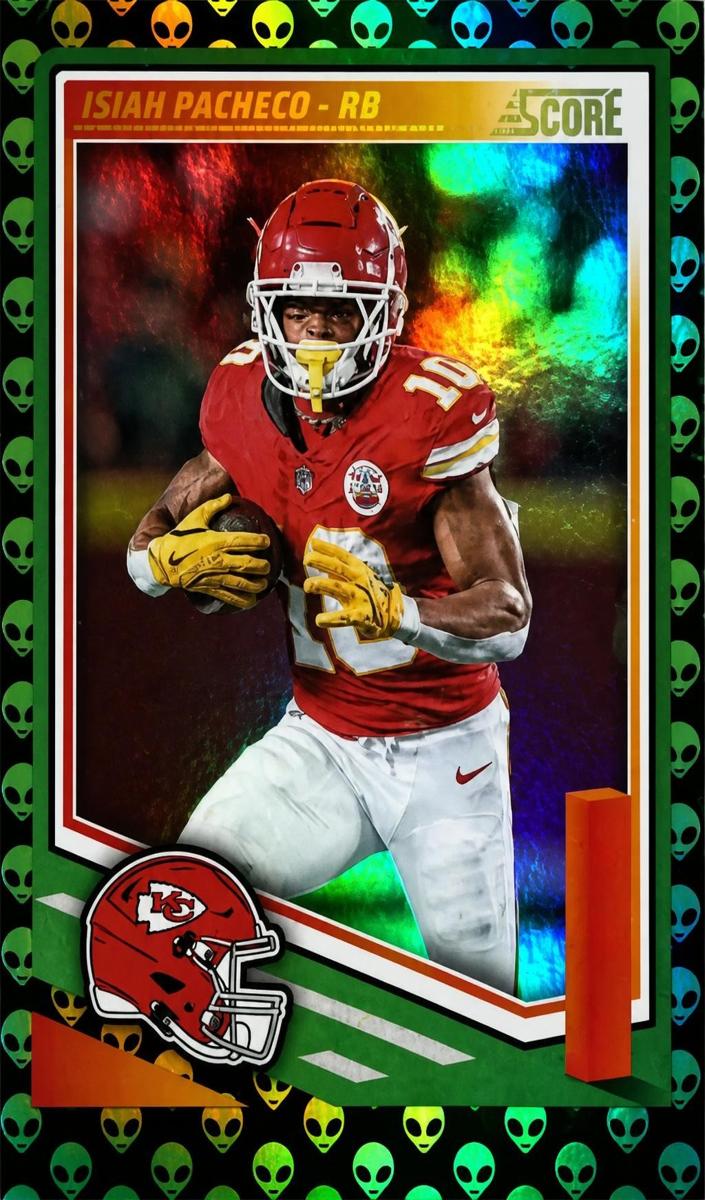 2025 Panini Score Football Isiah Pacheco #278