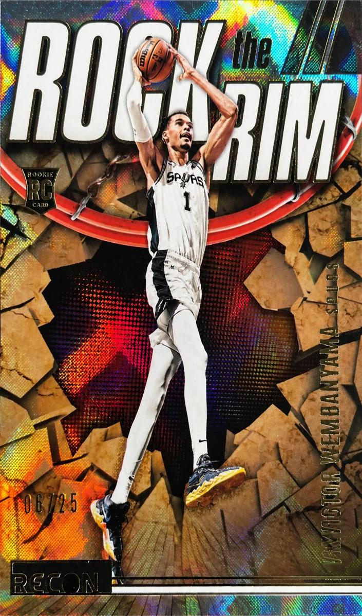 2023 Panini Recon Basketball Effect Victor Wembanyama #18 PSA 8.5