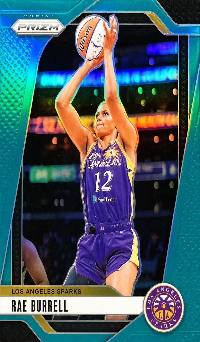 2024 Panini Prizm WNBA Basketball Teal Rae Burrell #62