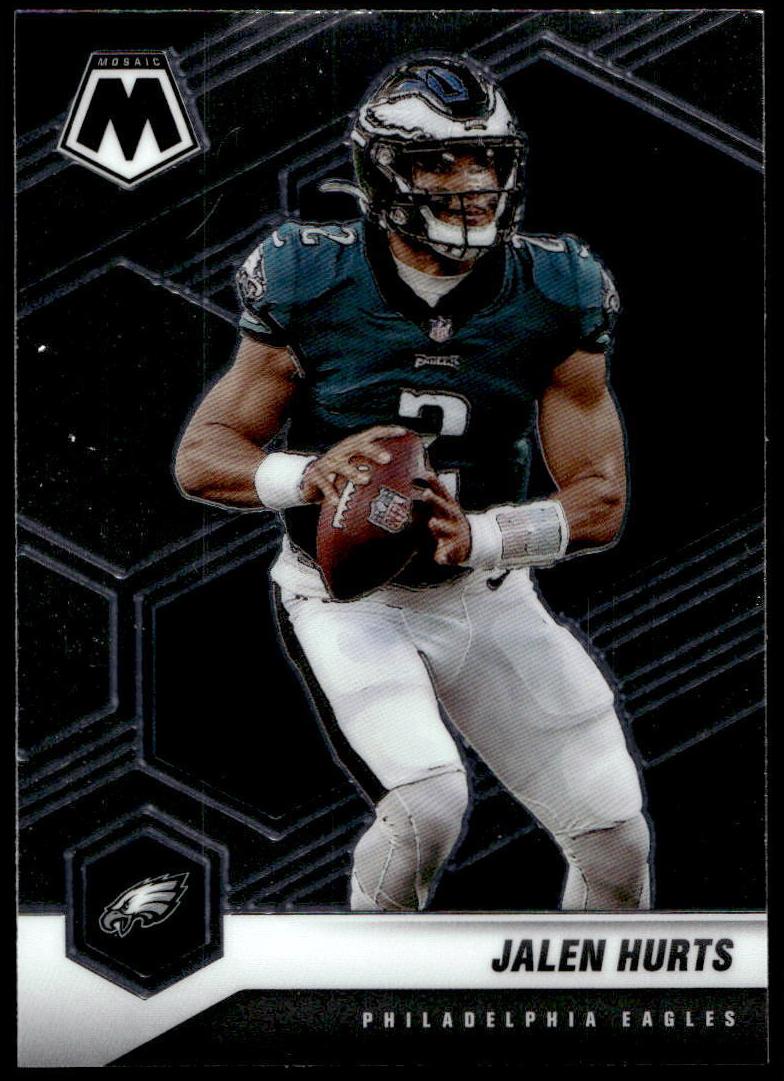 2021 Panini Mosaic Football Jalen Hurts #160 PSA 9