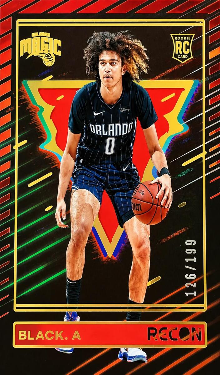 2023 Panini Recon Basketball Holo Red Anthony Black #243