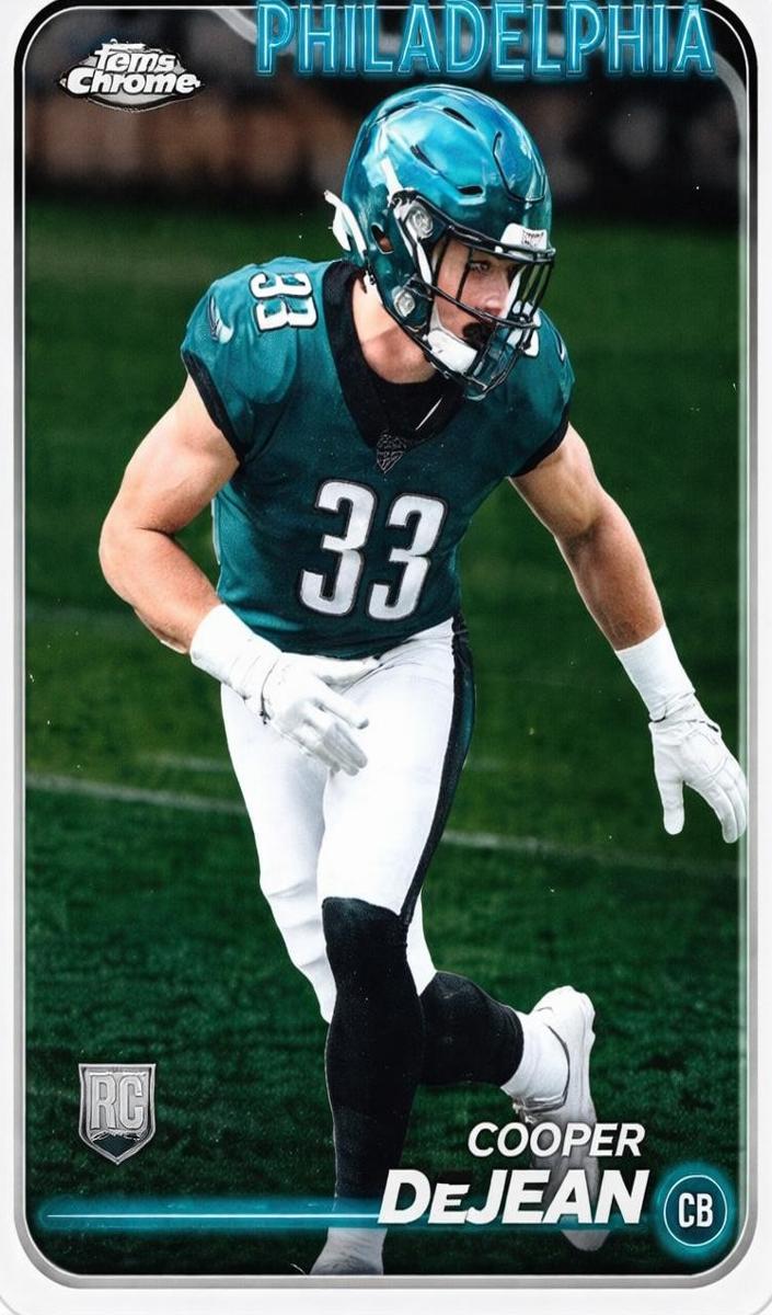 2024 Topps Chrome Football Cooper DeJean #232 SGC 10