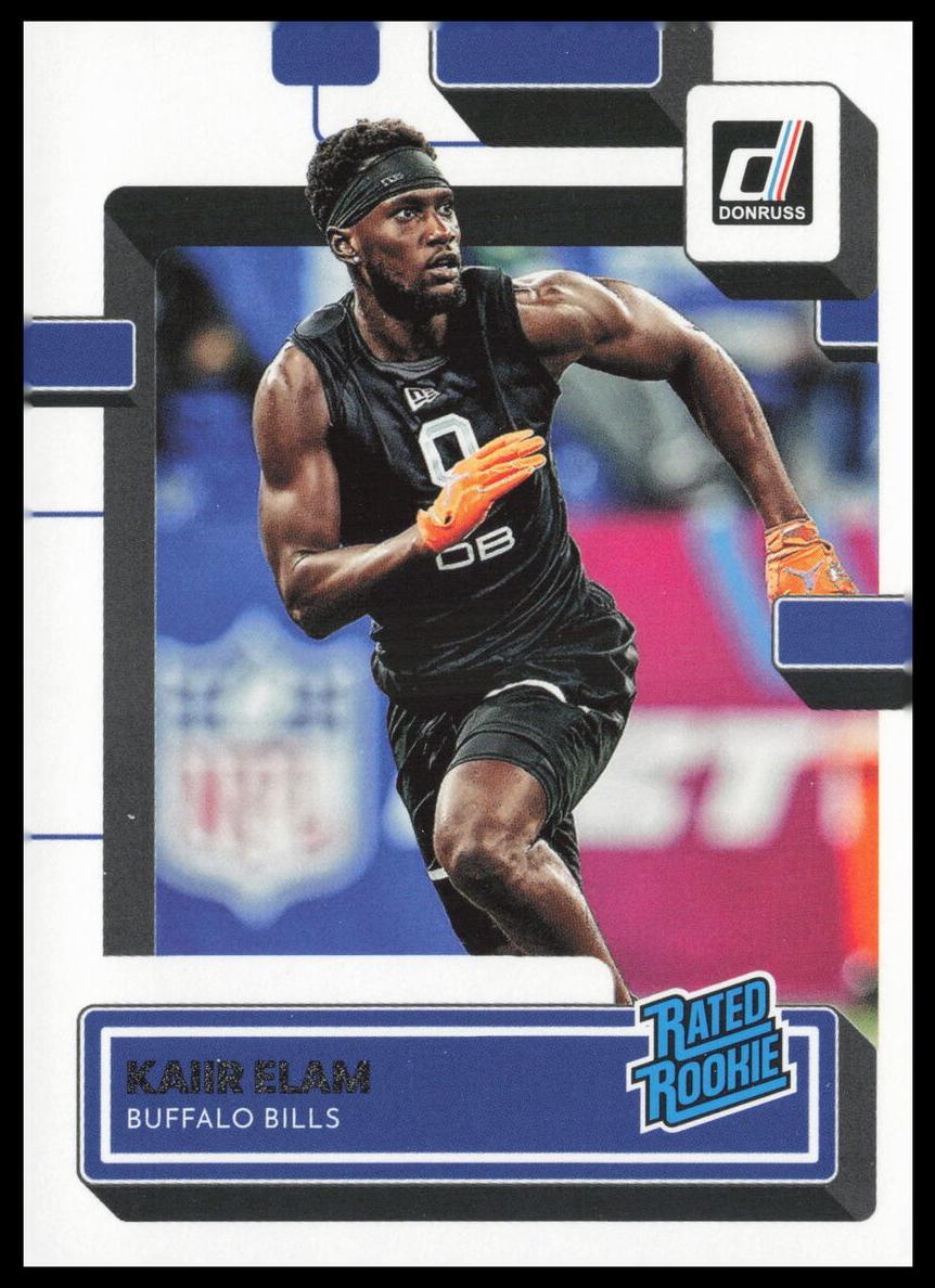 2022 Panini Donruss Football Kaiir Elam #357