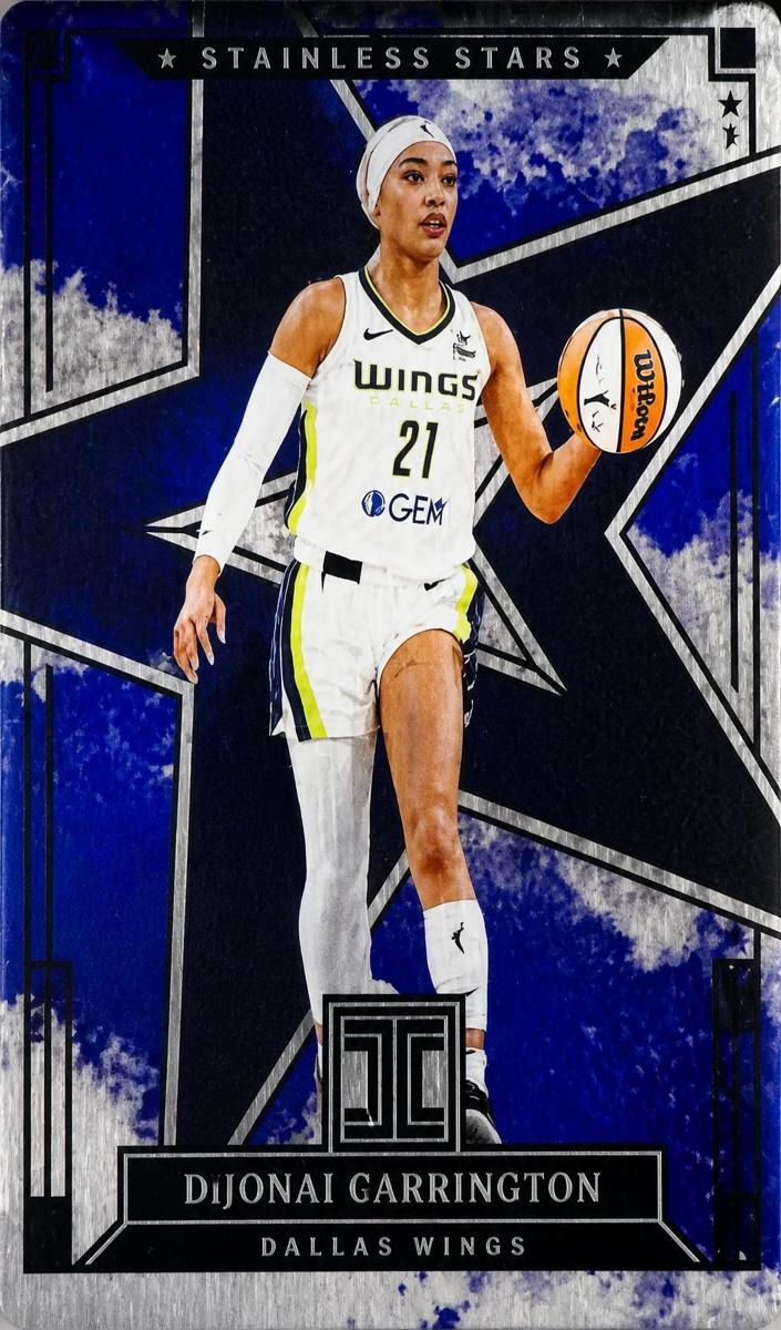 2025 Panini Impeccable WNBA Basketball Blue DiJonai Carrington #17