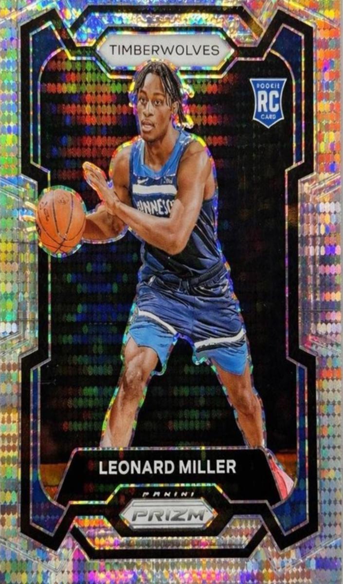 2023 Panini Prizm Basketball Pulsar Leonard Miller #155