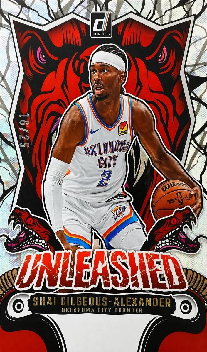 2024 Panini Donruss Basketball Hyper Shai Gilgeous-Alexander #11