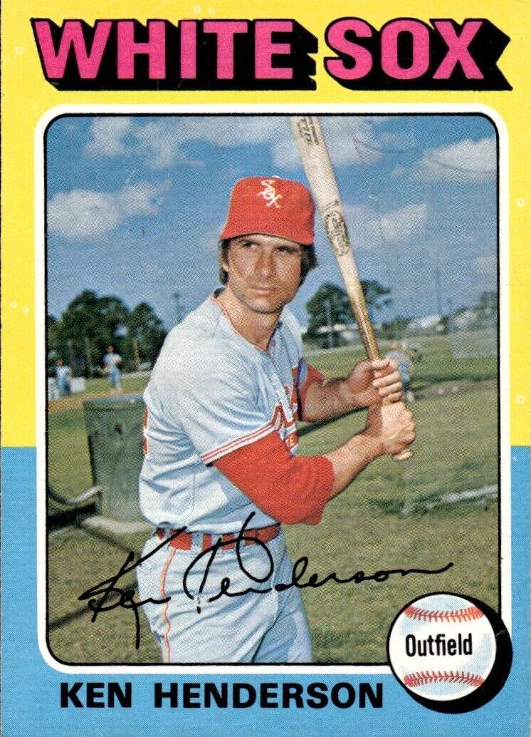 1975 O-Pee-Chee Baseball Ken Henderson #59