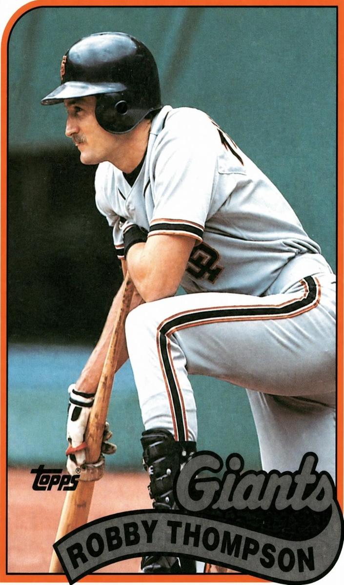 1989 Topps Baseball Robby Thompson #15 PSA 10