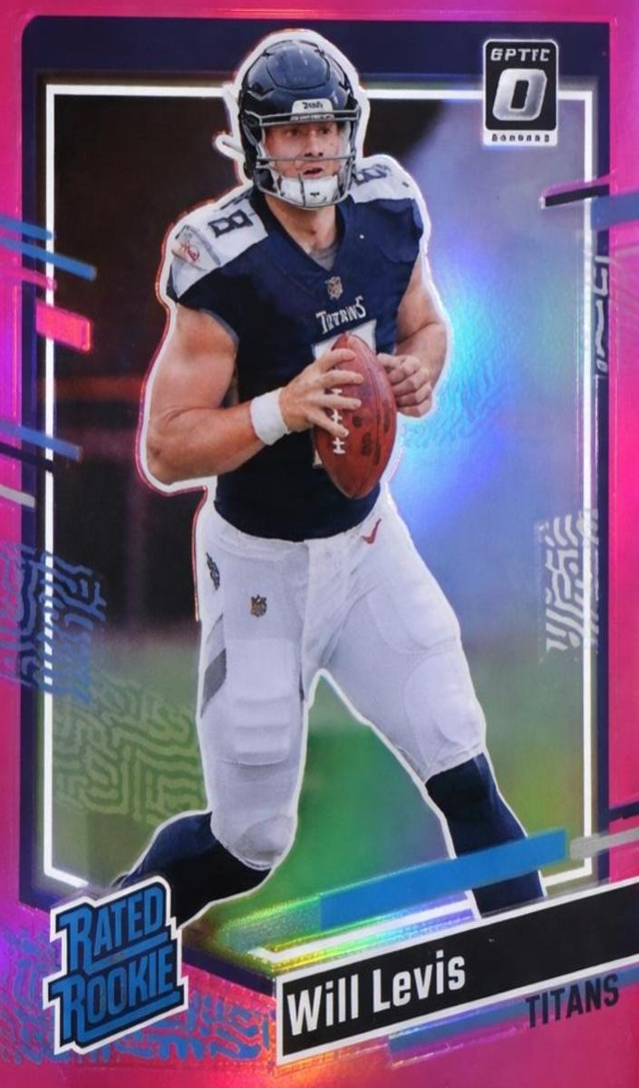 2023 Panini Donruss Football Pink Will Levis #397