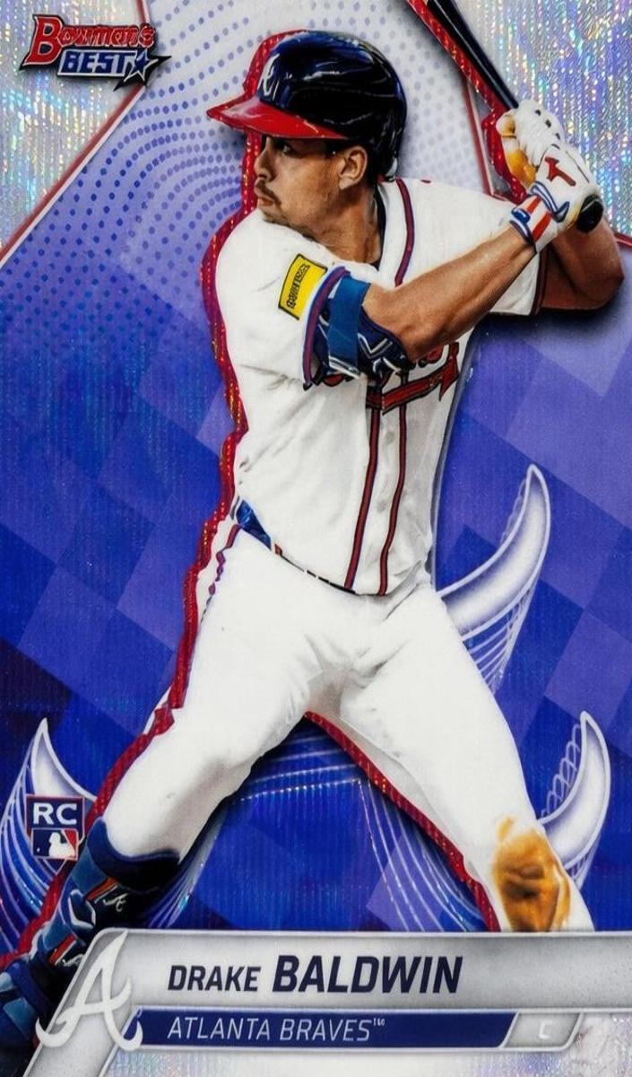 2025 Bowman's Best Baseball Wave Refractor Drake Baldwin #60
