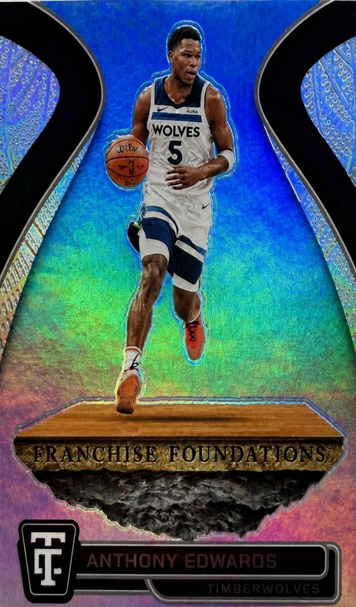 2024 Panini Totally Certified Basketball Mirror Anthony Edwards #4