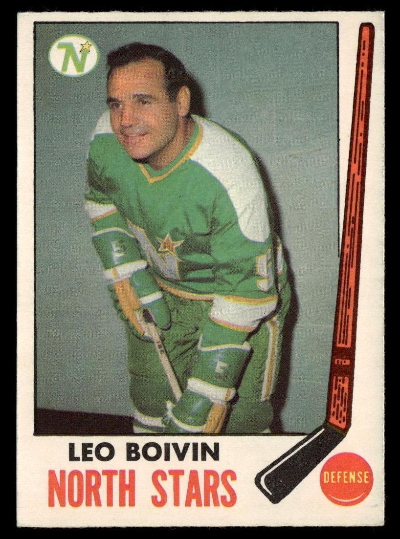 1969 O-Pee-Chee Hockey Leo Boivin #122