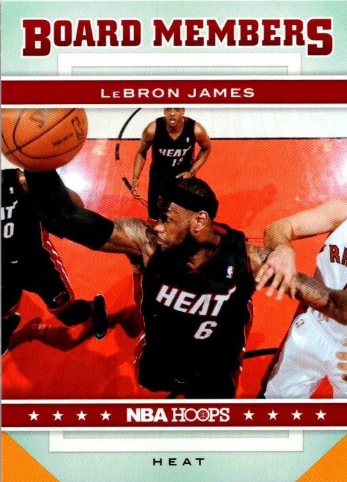 2012 Panini Hoops Basketball LeBron James #18