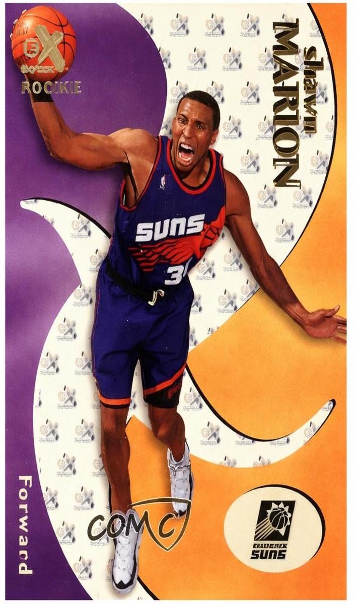 1999 Skybox E-X Basketball Shawn Marion #68 PSA 9
