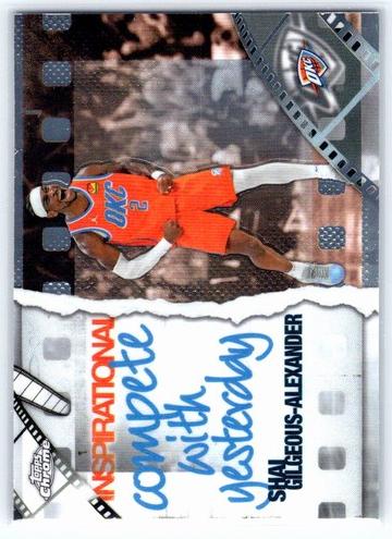 2025 Topps Chrome Basketball Shai Gilgeous-Alexander #IP-11 PSA 10